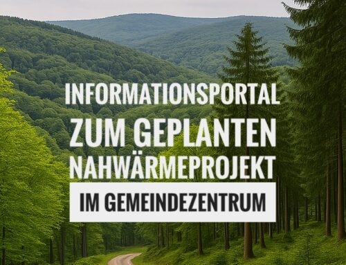 Informationsportal zum geplanten Nahwärmeprojekt im Gemeindezentrum